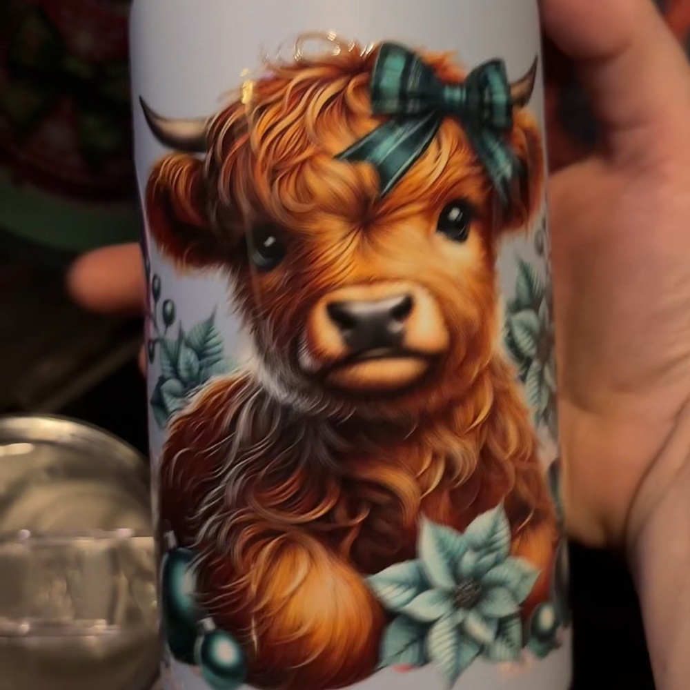 Cute Highland Cow Tumbler